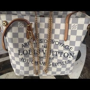 Louis Vuitton PM Cabas Damier Azur.